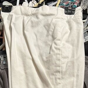 Size 16 White Nic + Zoe Pants